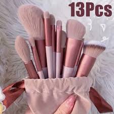 Makeup Brush 13 Pcs Set Soft hair Loose Powder Eyeshadow Concealer Contour Eyeliner brush Foundation Beauty Cosmetic tools