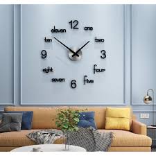 Big Eleven wooden wall clock - 3d LASER CUT - home decore wooden wall clock - 3 multiple counting with in words counting - 24 inches size