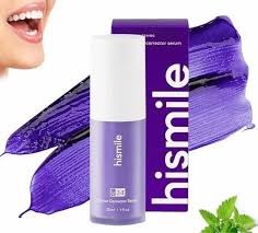 Hi-Smile v34 Original purple teeth whitening serum 30ML Stain Removal & Oral Cleaning